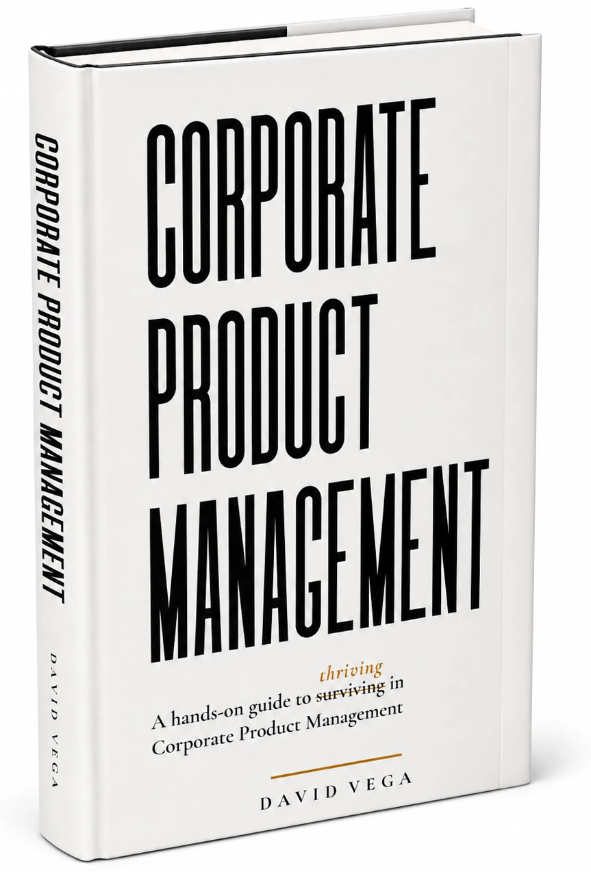The hardcover edition of Corporate Product Management